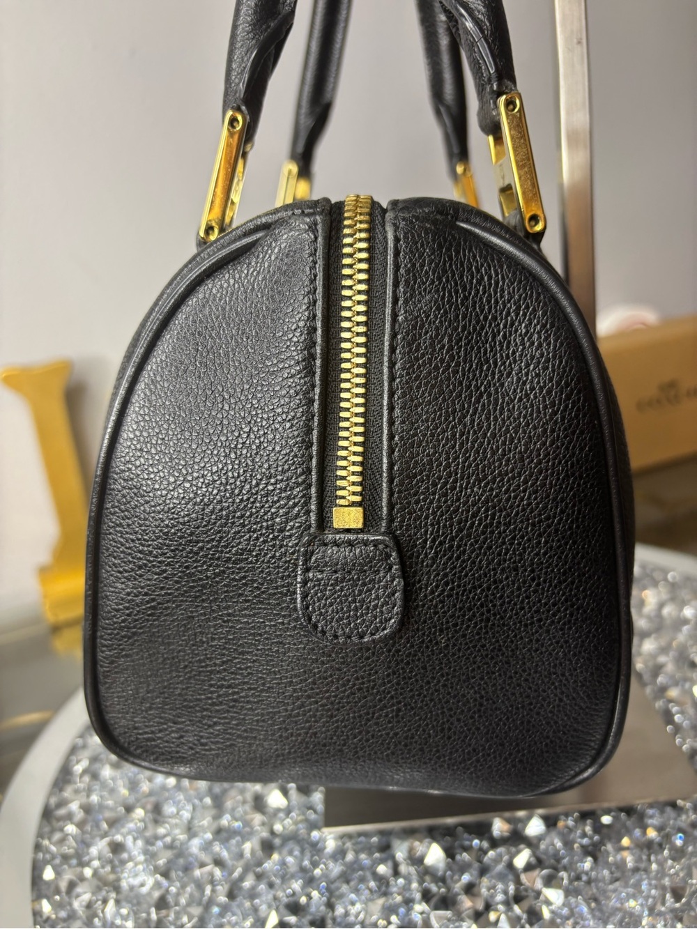 MCM leather Boston bag EUC - Picture 8 of 16